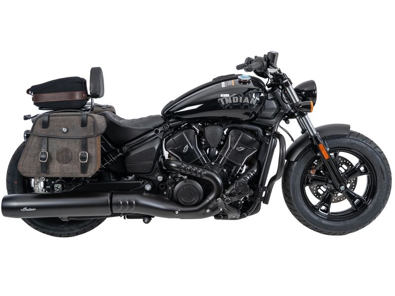 Kniptassenset bruin incl. houder voor Indian Scout Sixty Classic (25-) Hepco & Becker