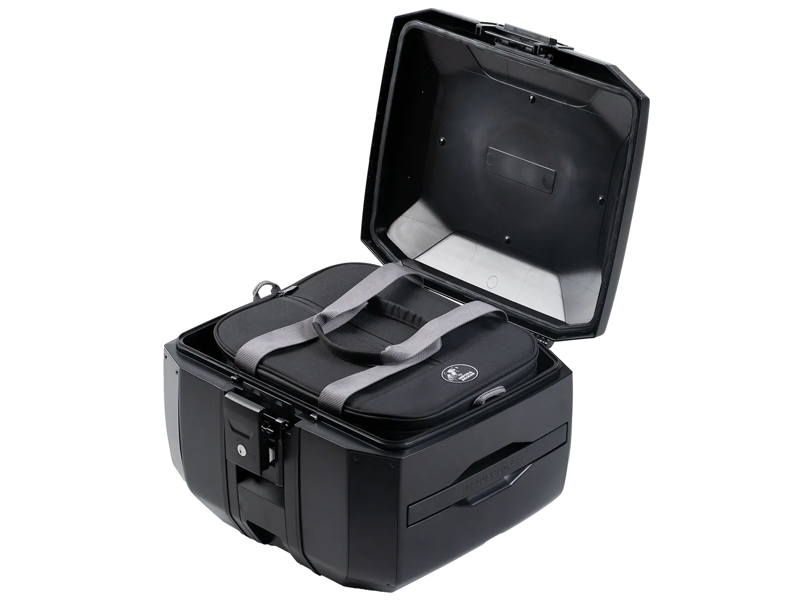 Smartrack-set incl. Xcore-topkoffer 40 zwart voor BMW R 12 G/S (25-) Hepco & Becker