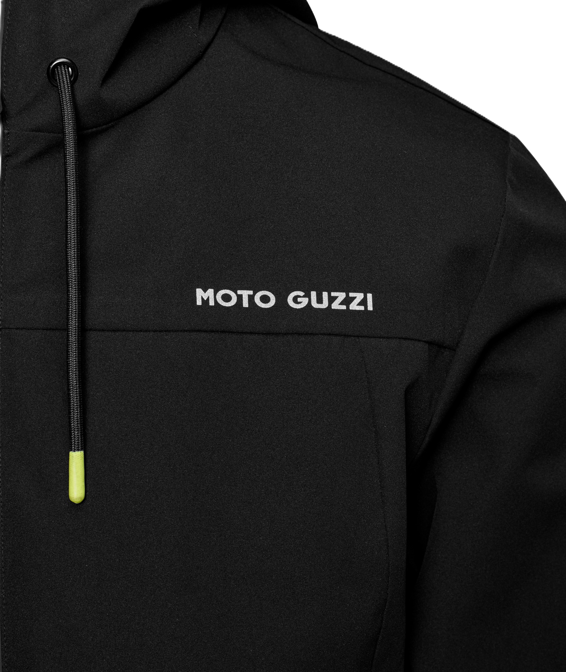 Moto Guzzi unisex regenjas, zwart