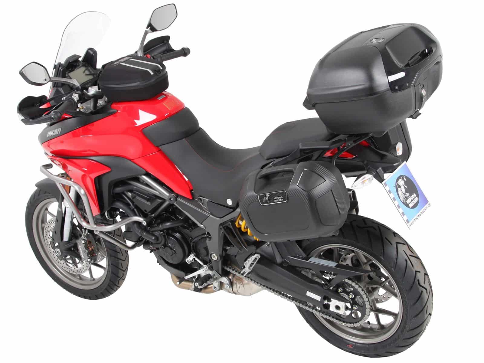 Aluminium topkofferdrager voor Ducati Multistrada 950 /S (17-21) Hepco & Becker