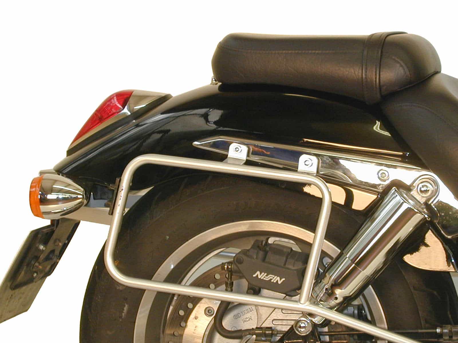 Zijdrager gebout chroom voor Honda VTX 1800 (01-06) Hepco & Becker