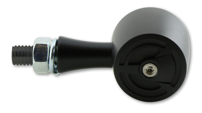 HIGHSIDER Pro Enterprise LED Knipperlichtbehuizing Zwart / Lens Rookgrijs (Paar), Voor & Achter