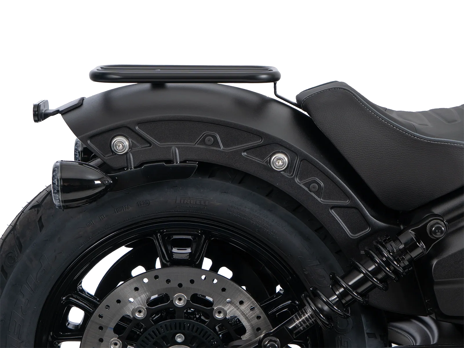 Solorack zonder rugleuning zwart voor Indian Scout Sixty Classic (25-) Hepco & Becker