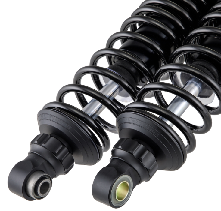 Achterschokdemper voor Vespa GTS/GTS Super/GTV/GT 60/GT/GT L 125-300cc, mat zwart