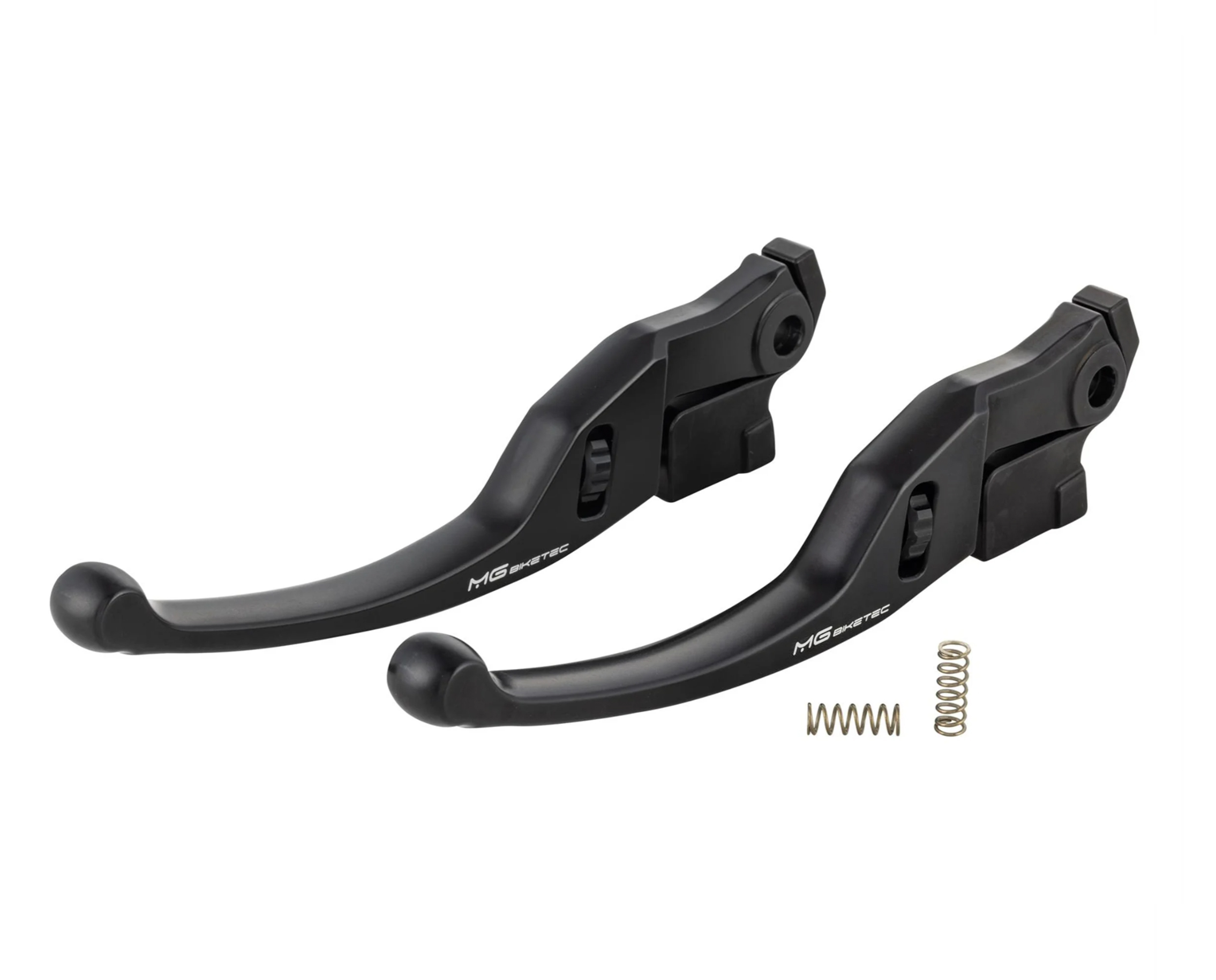 Sport hendelset MG Biketec, links & rechts voor Vespa GTS/GTS Super 125/300cc (`23-)