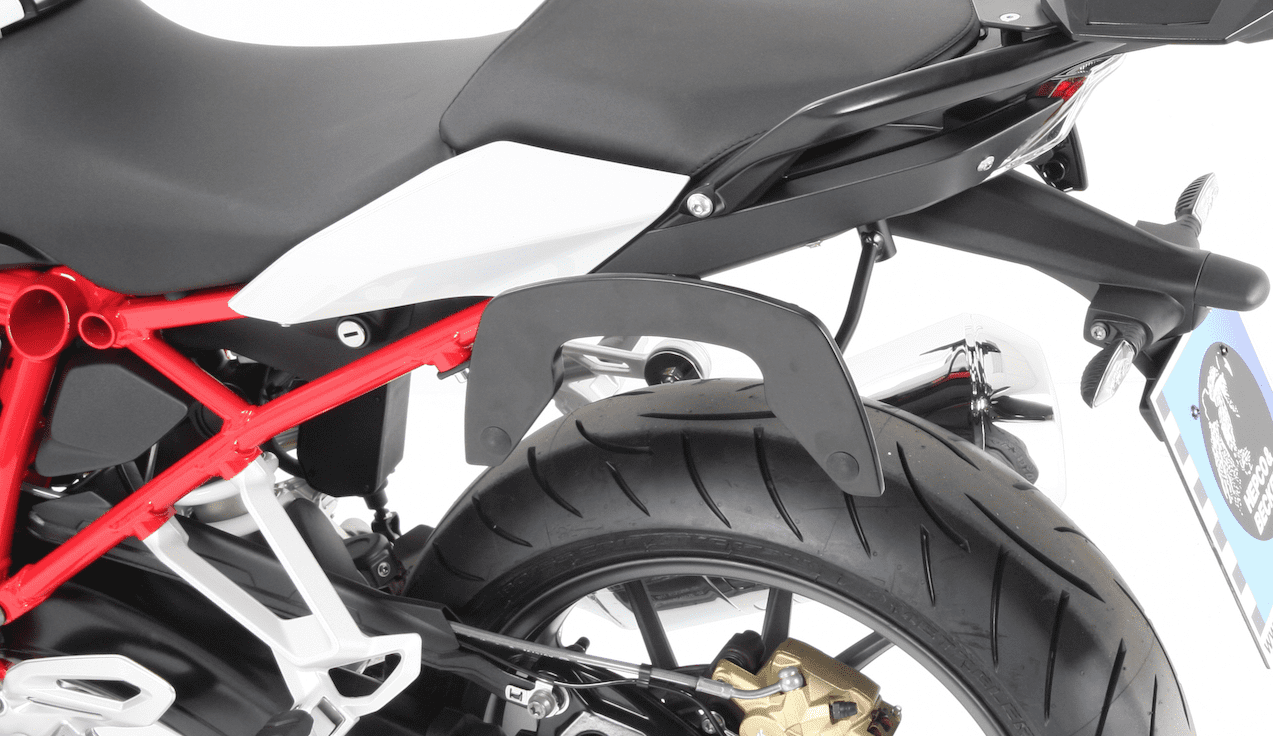 C-Bow zijdrager zwart voor BMW R 1200 R LC (15-18) Hepco & Becker