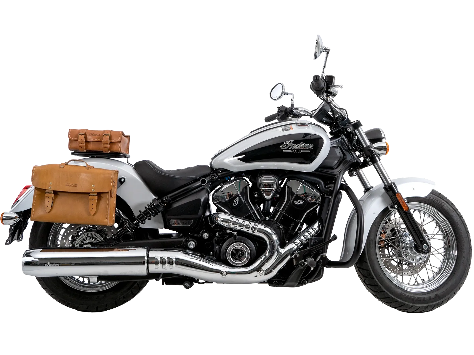 C-Bow zijdrager zwart voor Indian Scout Sixty Classic (25-) Hepco & Becker
