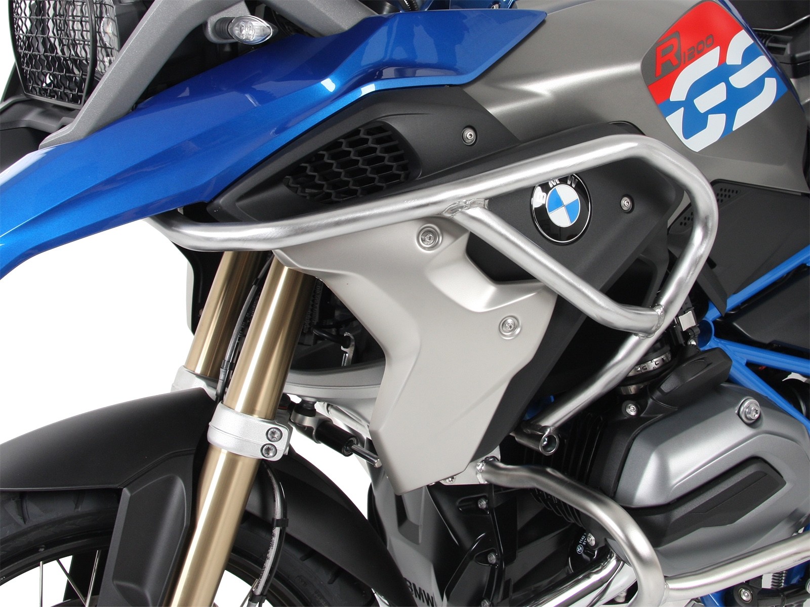 Roestvrijstalen tankbeschermer voor BMW R 1250 GS (19-23) Hepco & Becker