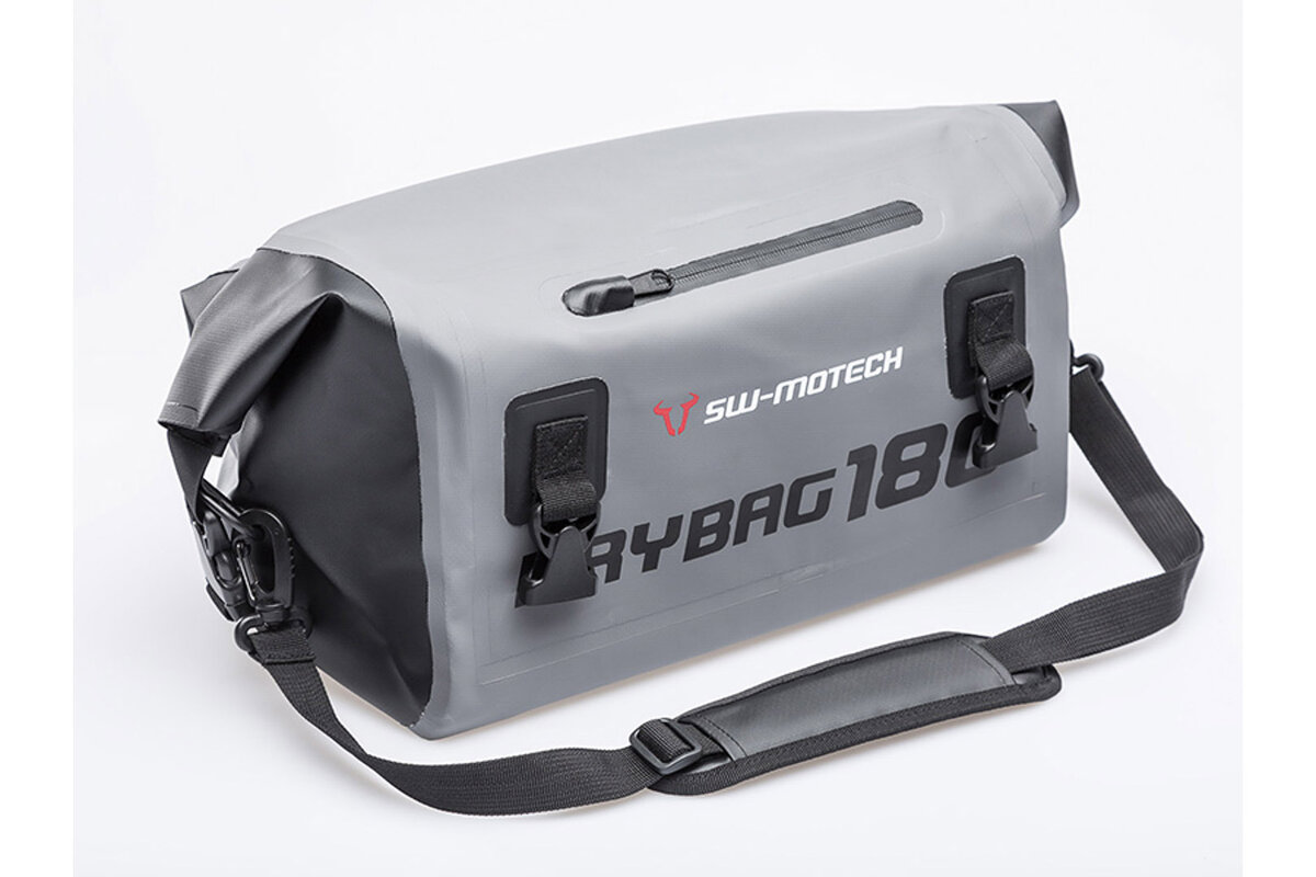 Drybag 180 achtertas voor Aprilia ETV 1200 Caponord, grijs / zwart - SW Motech
