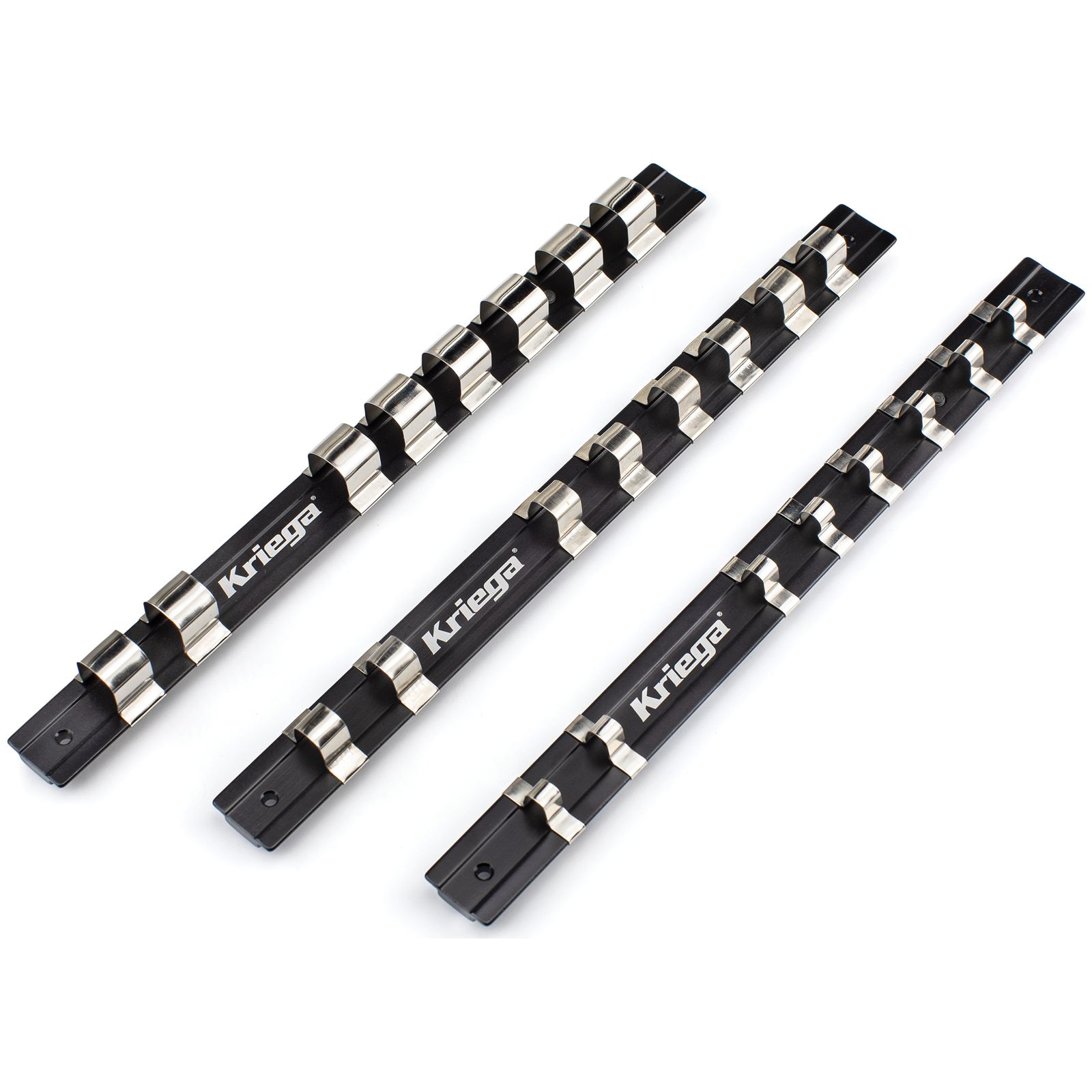 Kriega montagerail 1/4 inch / 6,35 cm voor de gereedschapsrol