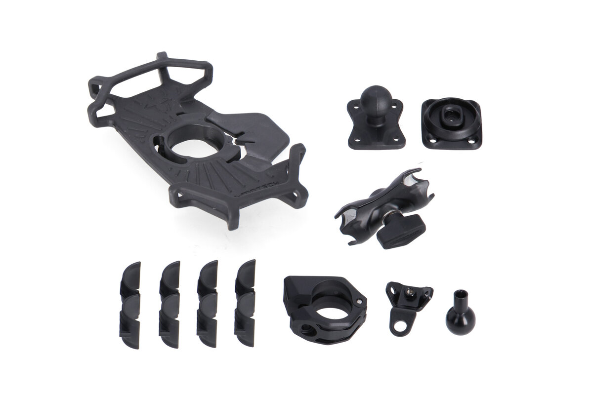 SW-Motech Navigatiebevestigingsset T-Lock met smartphonehouder voor Ducati Multistrada 1200 /S /Enduro - SW Motech