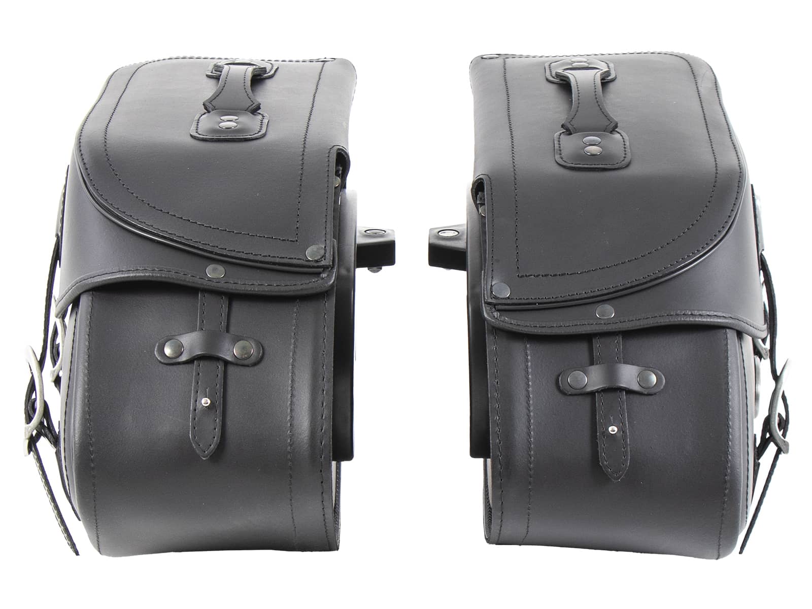 Zadeltassenset Buffalo Big zwart voor C-Bow bagagedrager Hepco & Becker