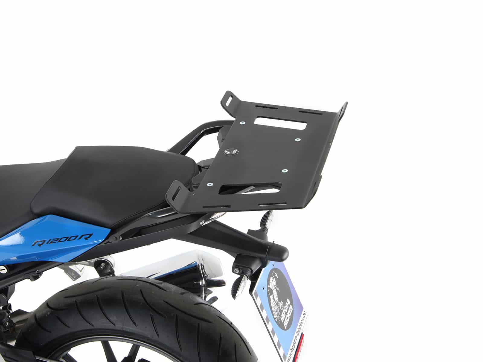 Bagagerek verlenging zwart voor BMW R 1200 R LC (15-18) Hepco & Becker