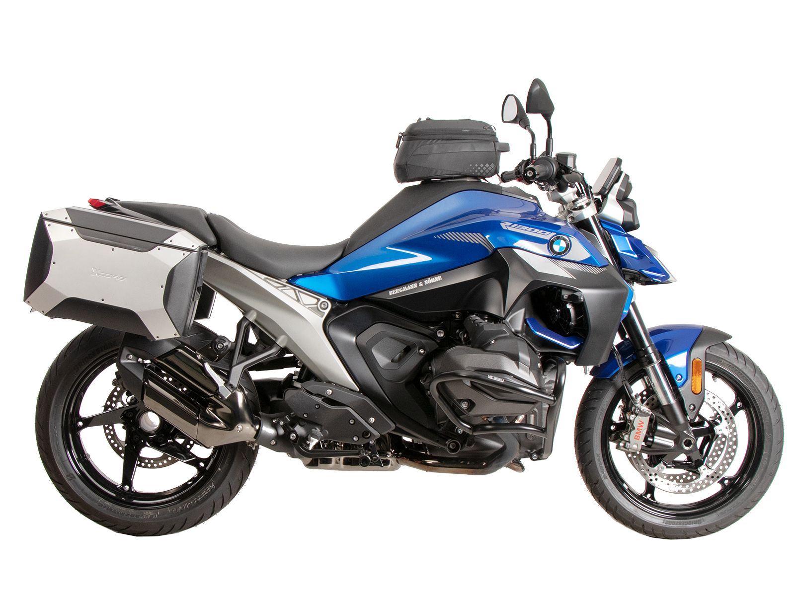 C-Bow zijdrager zwart voor BMW R 1300 R (25-) Hepco & Becker
