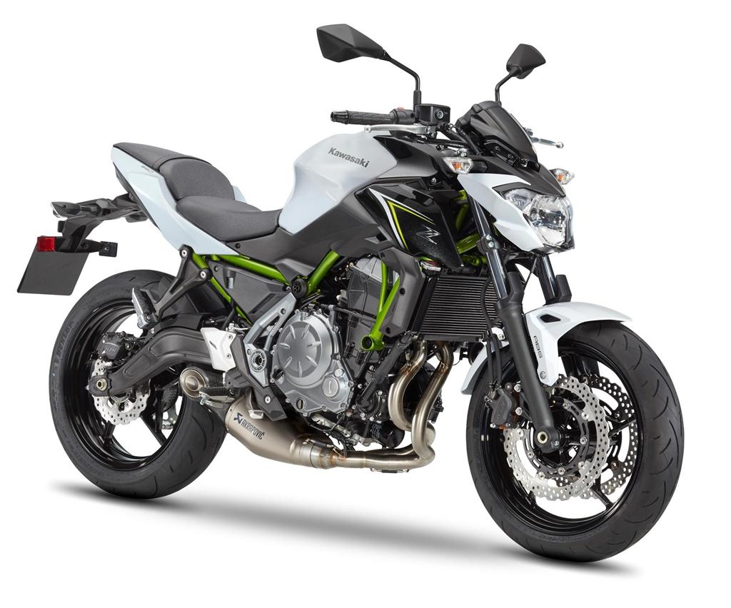 Titanium compleet uitlaatsysteem Akrapovic voor Kawasaki Ninja 650 /Z 650 (17-23)