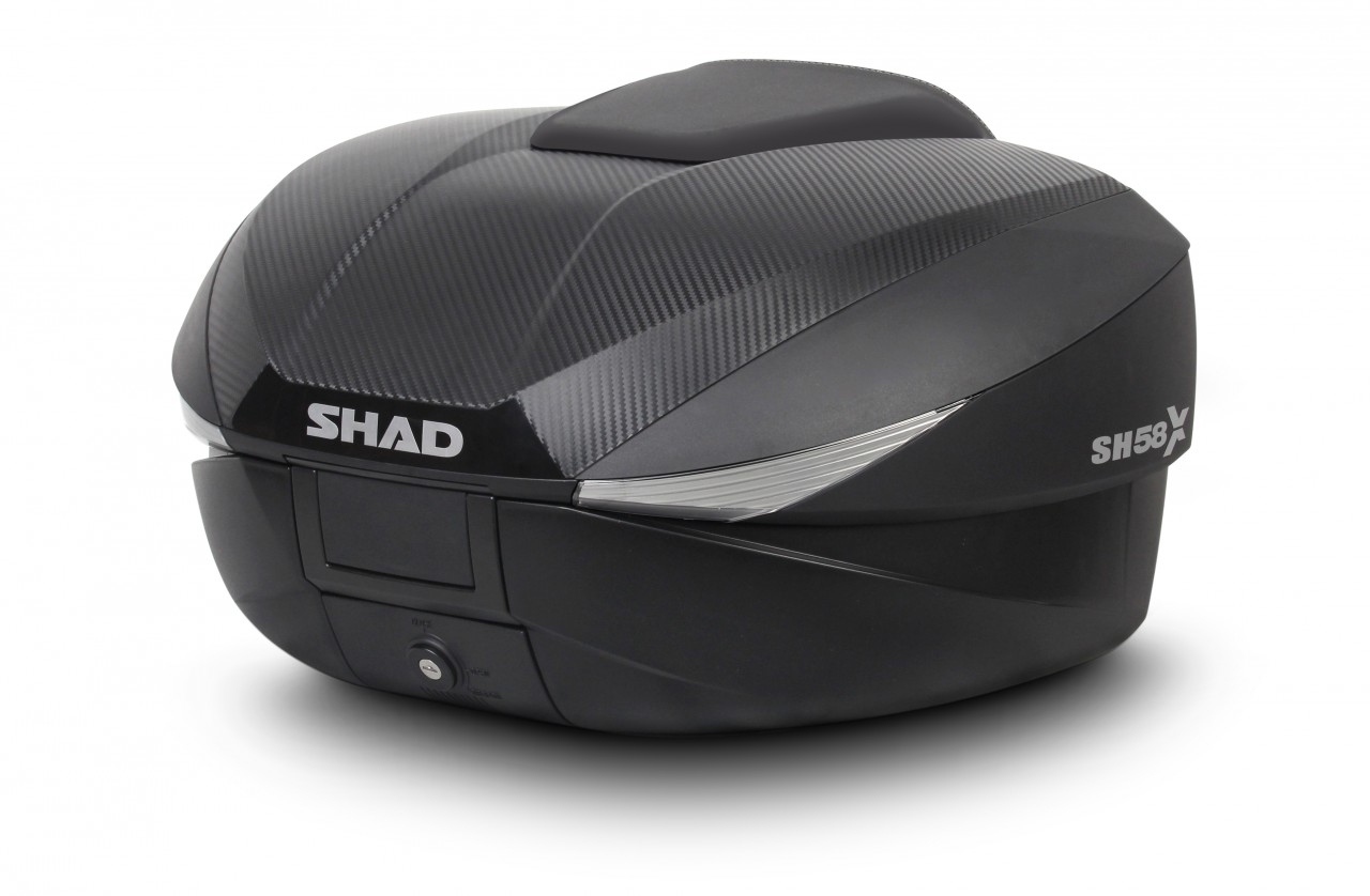 Shad Top Case SH58X, carbonlook / zwart, 58 l