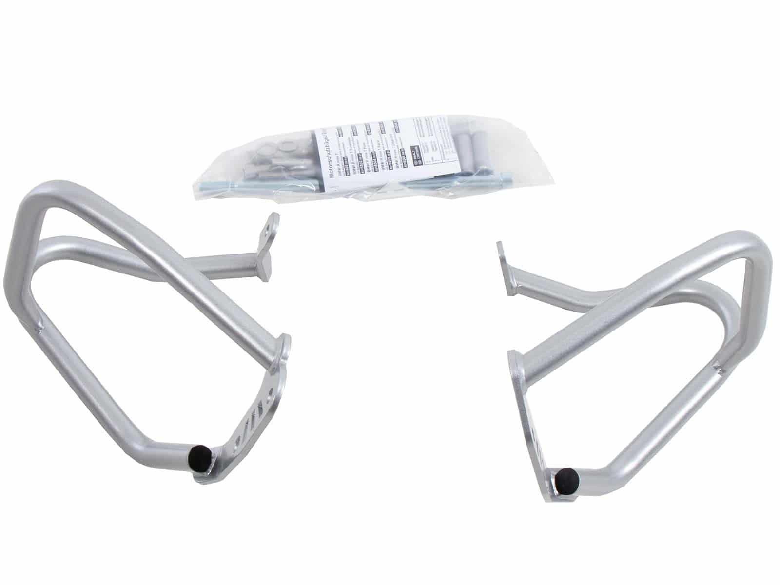 Motorbeschermer zilver voor BMW R nineT Pure (16-23) Hepco & Becker