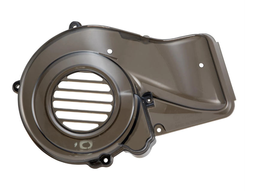 Ventilatorwielkap voor Vespa Primavera/Sprint/LX/S/946 3V i.e.125/150ccm 4T AC, zwart getint