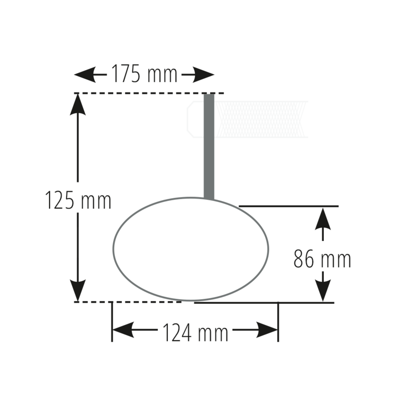 HIGHSIDER pro bar-end spiegel Wave zwart/zwart (paar)