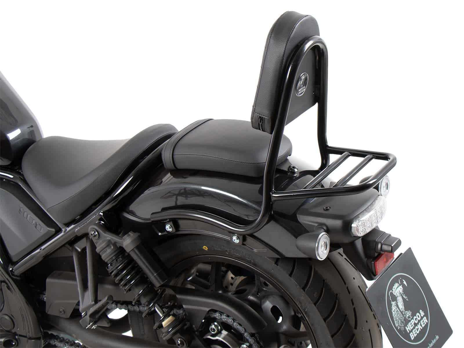 Sissybar met bagagerek (buisversie) voor Honda CMX 1100 Rebel /DCT (21-24) Hepco & Becker