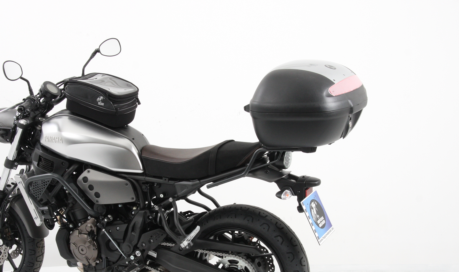 Easyrack topkofferdrager antraciet voor Yamaha XSR 700 / XSR 700 Xtribute (Bj.16-) Hepco & Becker