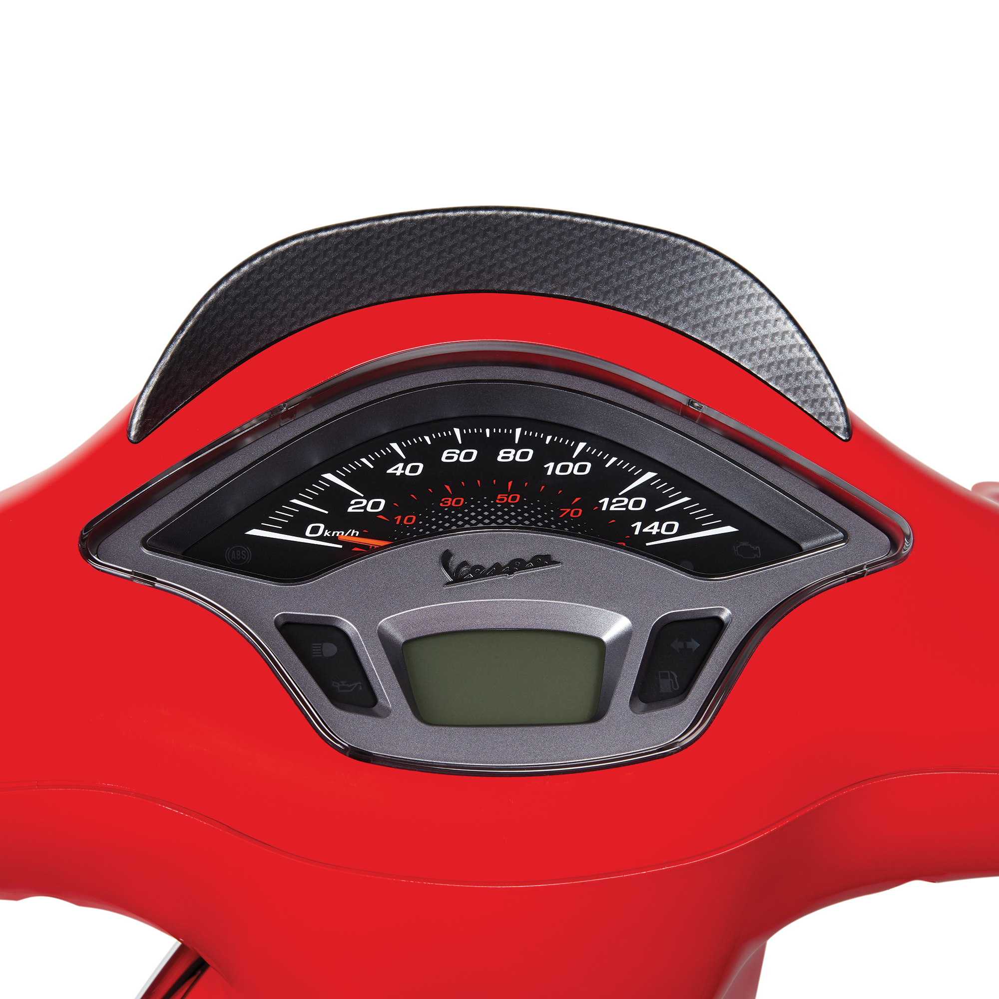 Dashboard afdekking carbon look voor Vespa Sprint