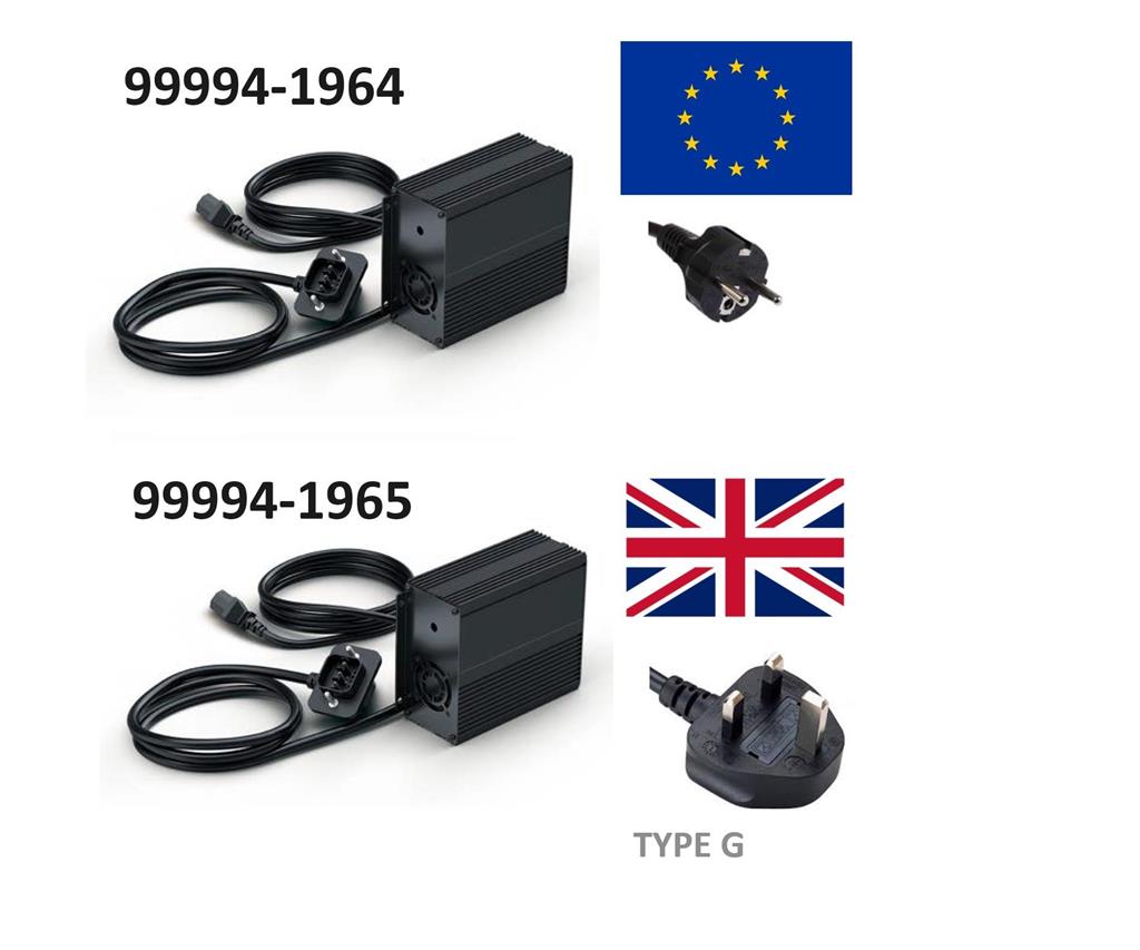 Acculader (EU-stekker) voor Kawasaki Ninja e-1 / Z e-1 (24-) Origineel
