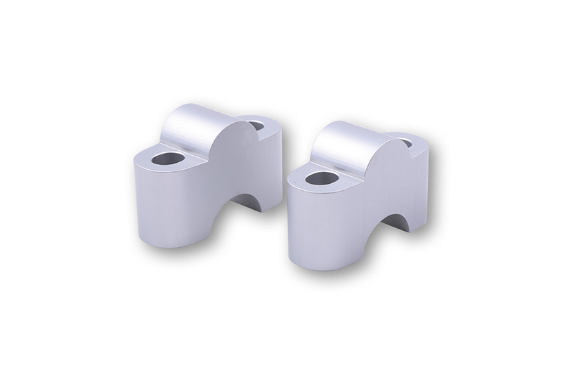 HIGHSIDER pro afstandsbalk zilver set 25mm