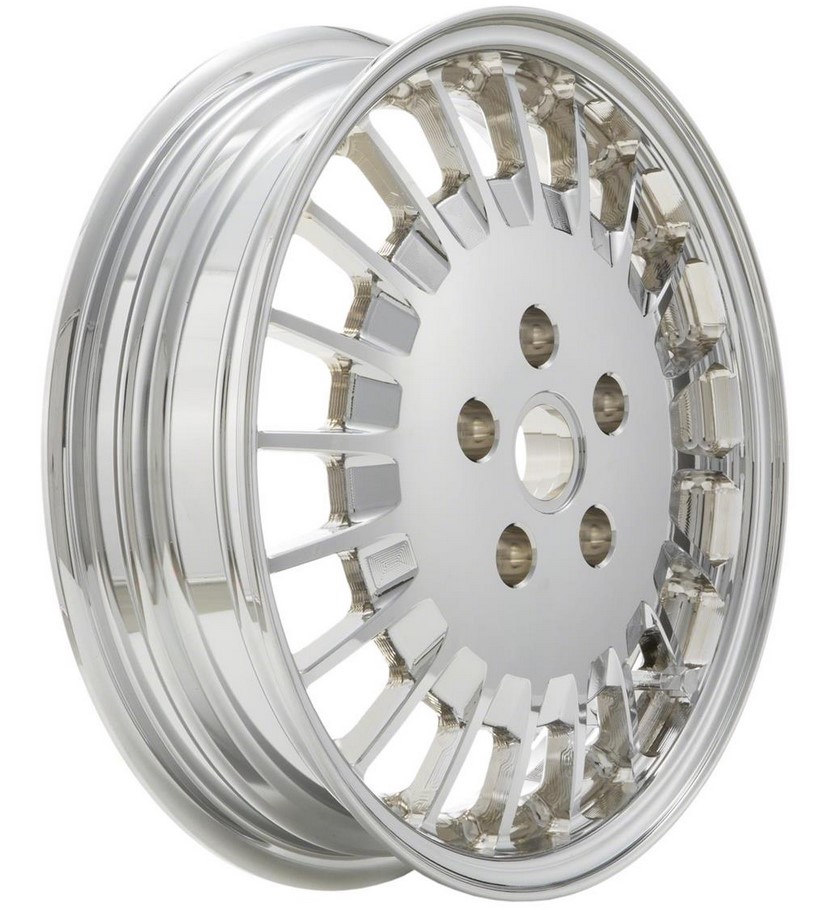 Velg voor/achter voor Vespa GTS/GTS Super/GTV/GT 60/GT/GT L/946 125-300ccm, chroom