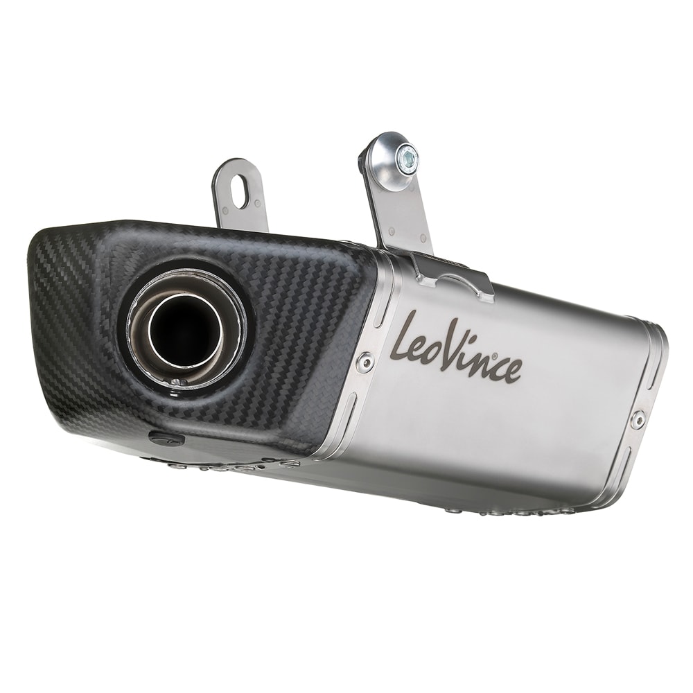 LeoVince uitlaatsysteem SBK Underbody Evo 2, compleet systeem voor Z 650 / Ninja 650 (Bj.17-19)