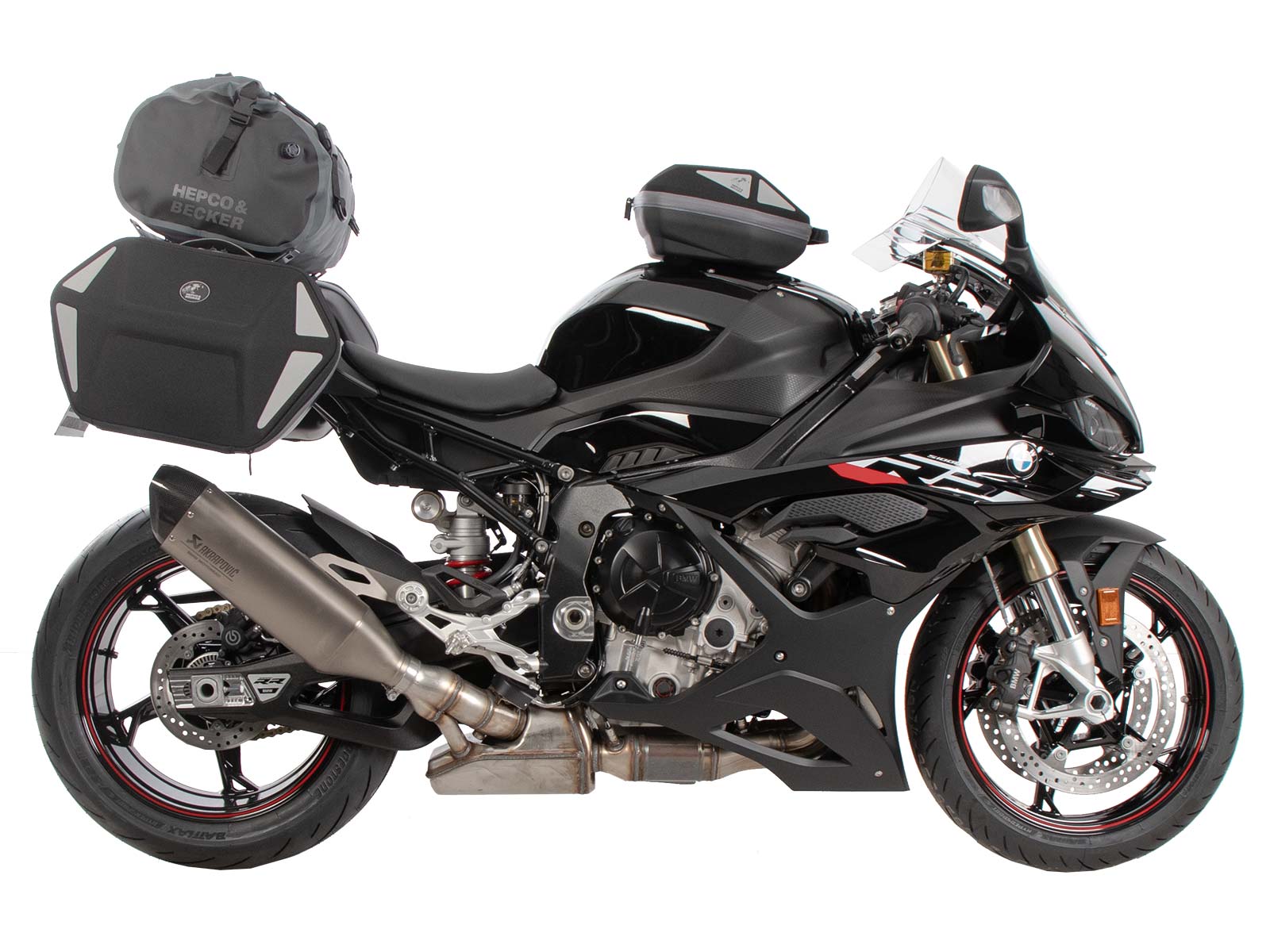 Sportrek vast zwart voor BMW S 1000 RR (23-) Hepco & Becker