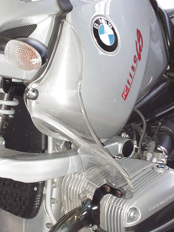 Beenbeschermers voor BMW R 1150 GS (00-03), paar, licht getint