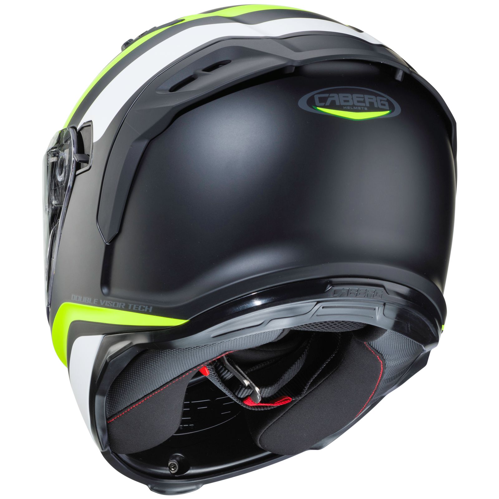 Caberg Helm Avalon Blast, mat-zwart/wit-fluo-geel