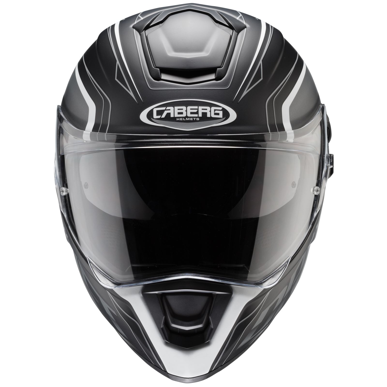 Caberg Helm Drift Evo Integra, mat zwart/grijs-wit