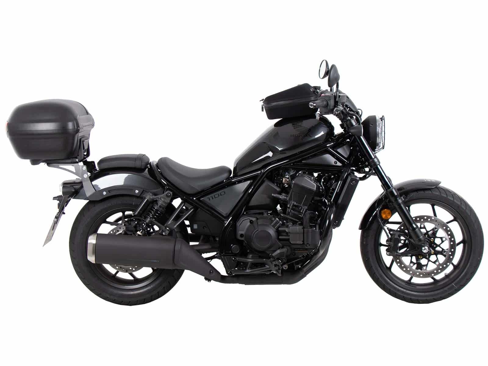 Alurack topkoffer zwart voor Honda CMX 1100 Rebel /DCT (21-24 )Hepco & Becker