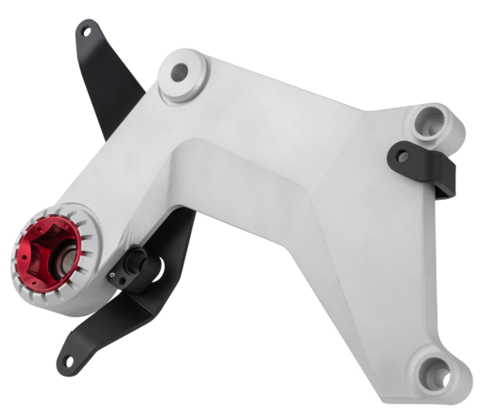 Zwenkarm, achter voor Vespa GTS/GTS Super/GTV 125-300cc met ABS, zilver