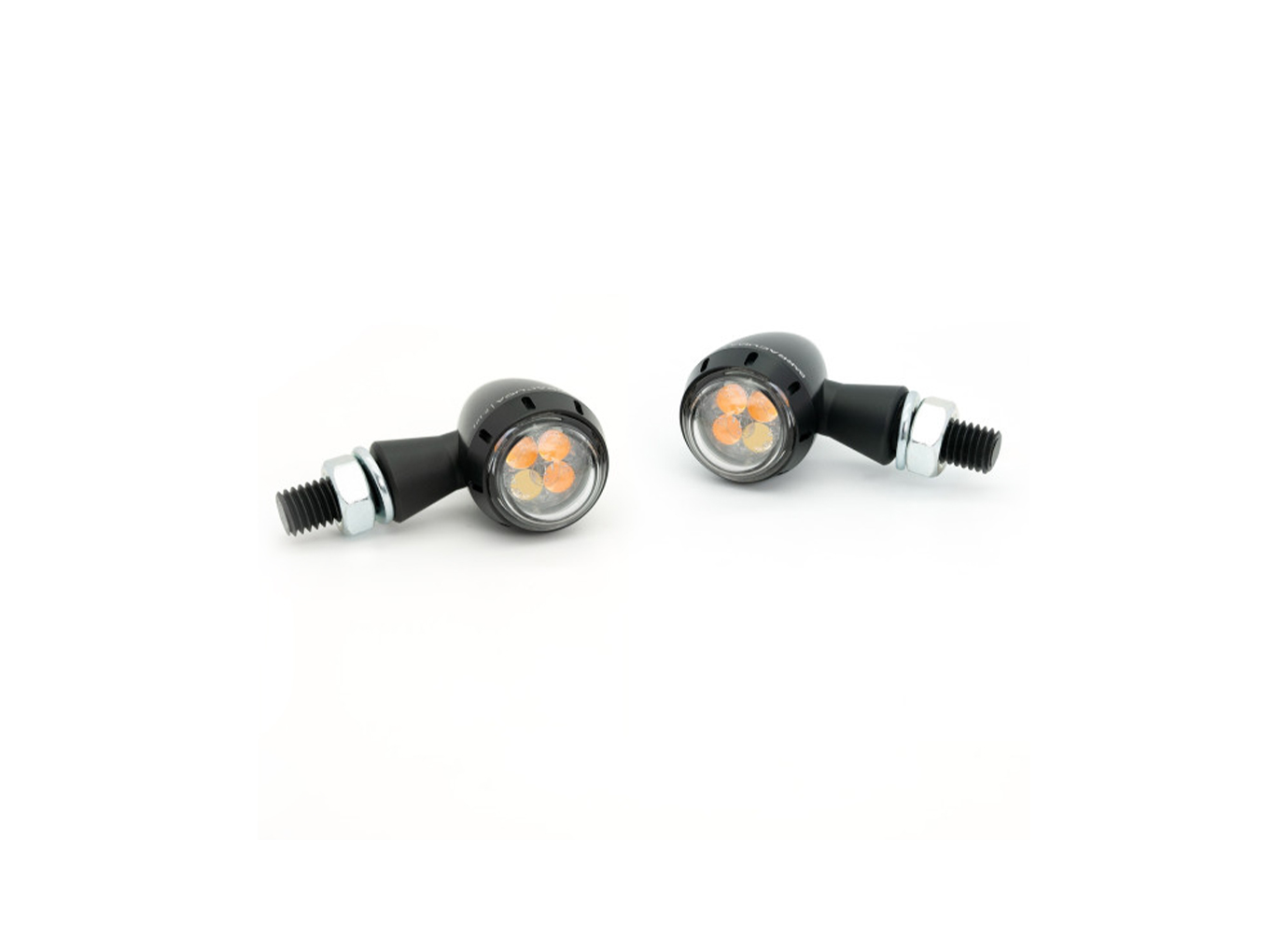 Barracuda Blinker S-LED 2 B-LUX mit integriertem Positionslicht schwarz