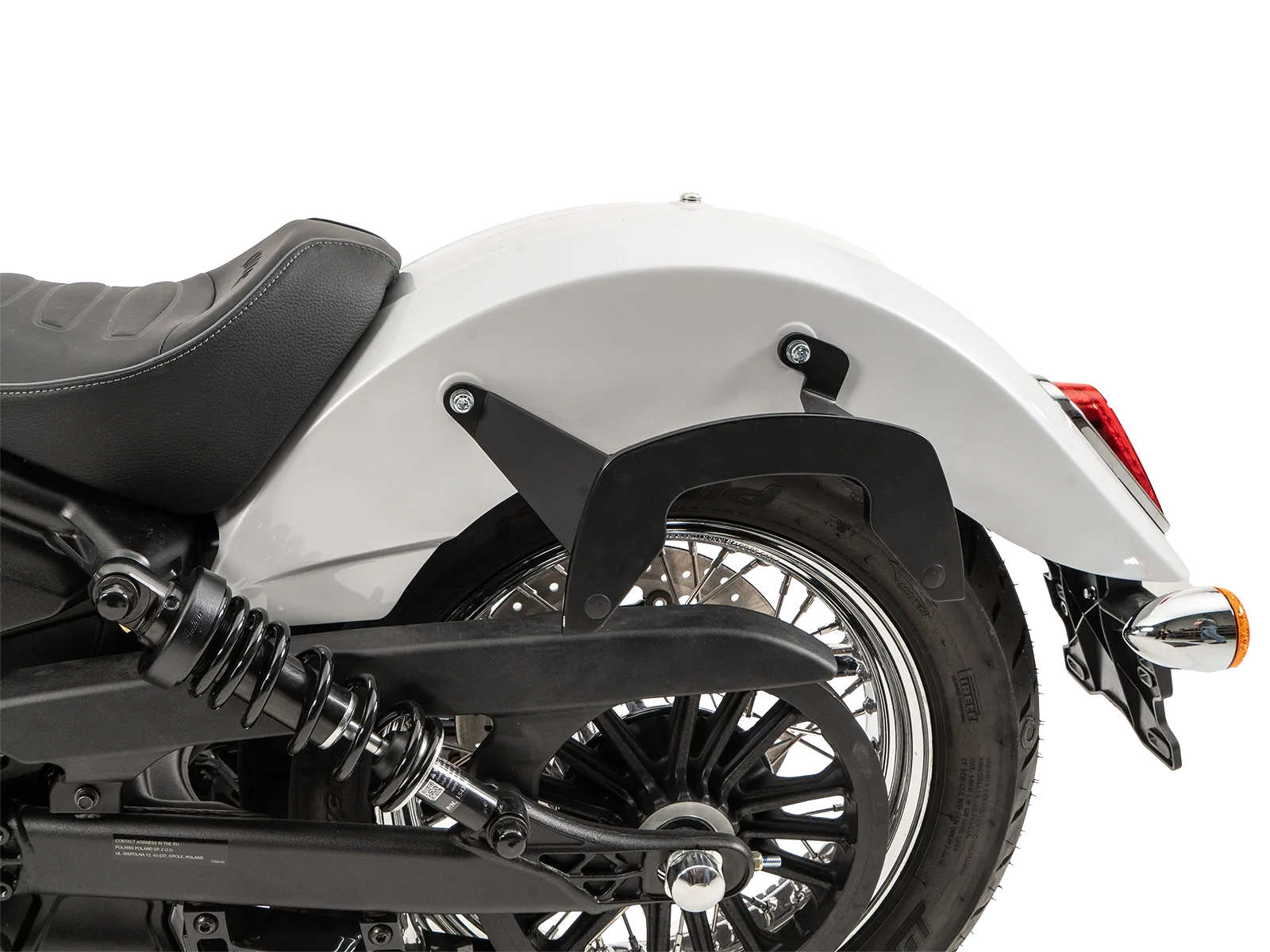C-Bow zijdrager zwart voor Indian Scout Sixty Classic (25-) Hepco & Becker