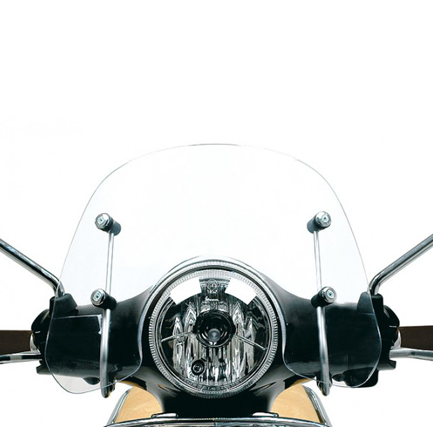 Windscherm "Cruiser" duidelijk Vespa LX