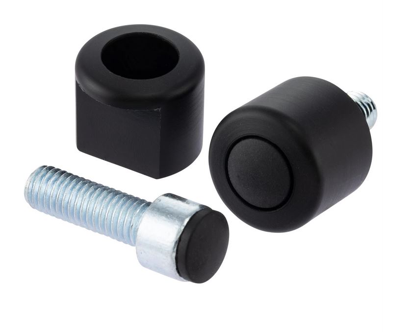 Spiegelgatdeksel RIZOMA voor Vespa GTS/GTS Super 125-300cc ('19-'22), zwart