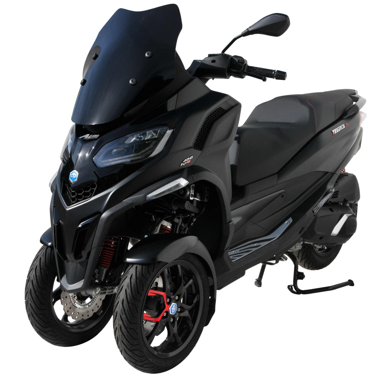 Windscherm ERMAX Sport voor Piaggio MP3 400 HPE (22-), zwart