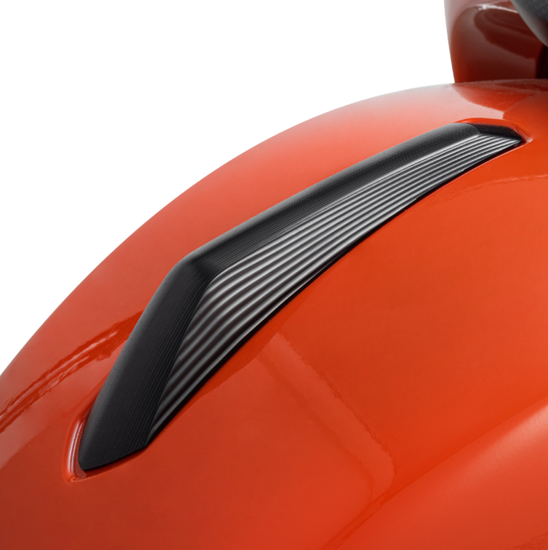 Spatbordnippel voor Vespa GTS/GTS Super 125/300cc (`22-), aluminium, zwart geanodiseerd