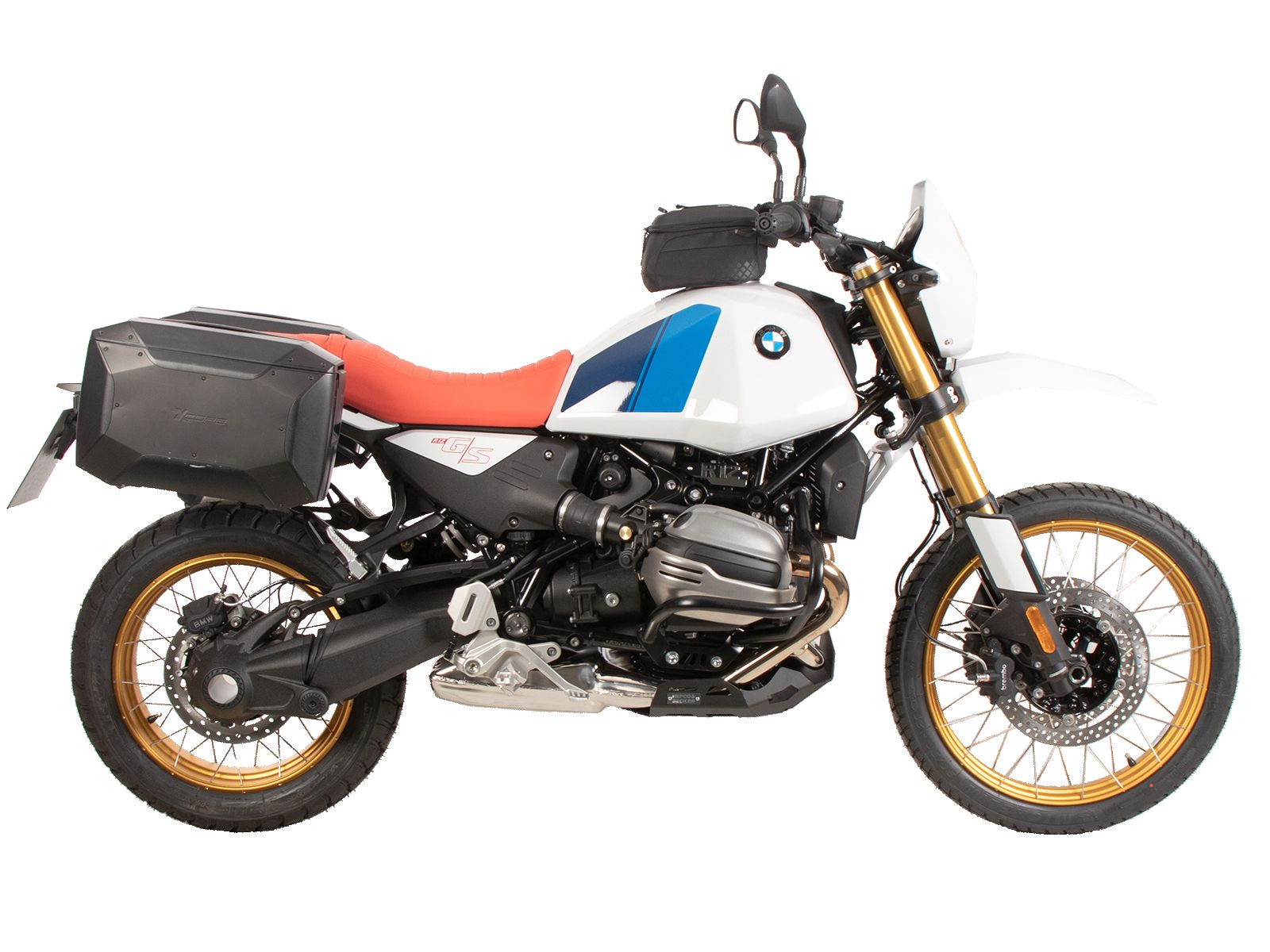 C-Bow zijdrager zwart voor BMW R 12 G/S (25-) Hepco & Becker