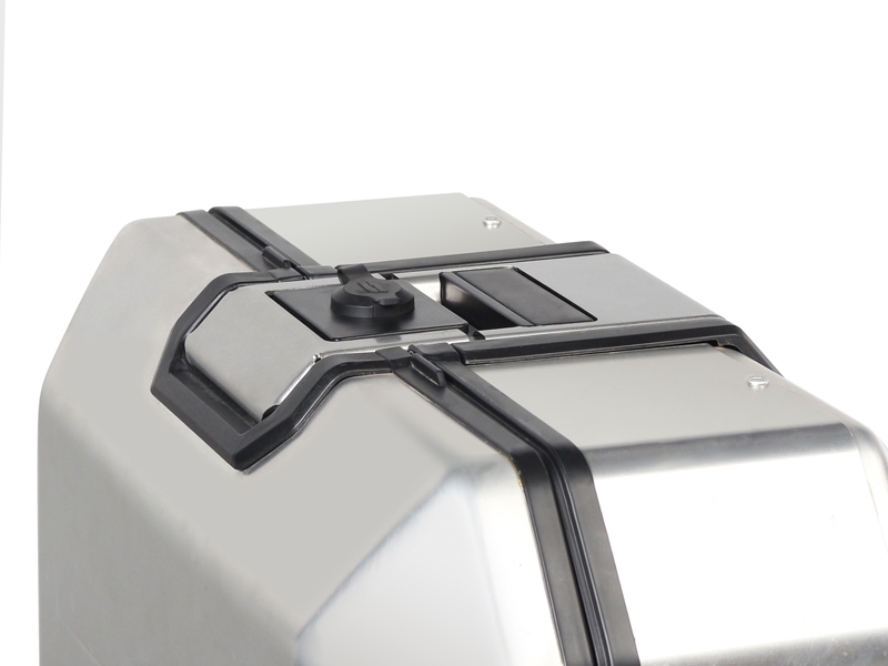 Shad zijkoffer Terra TR36, links, aluminium zilver, 36 l