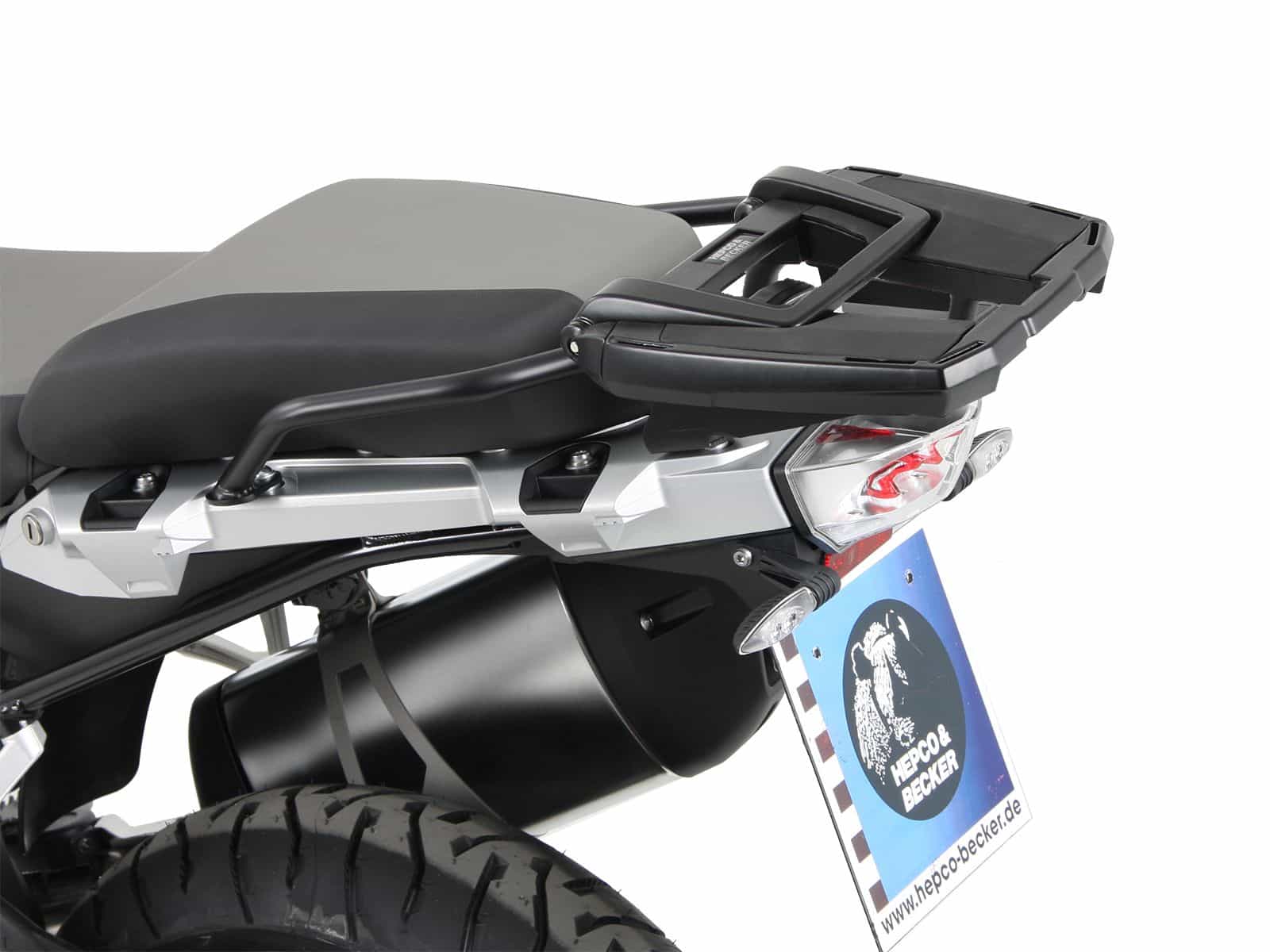 Easyrack topkoffer zwart voor BMW R 1200 GS Adventure (14-18) Hepco & Becker