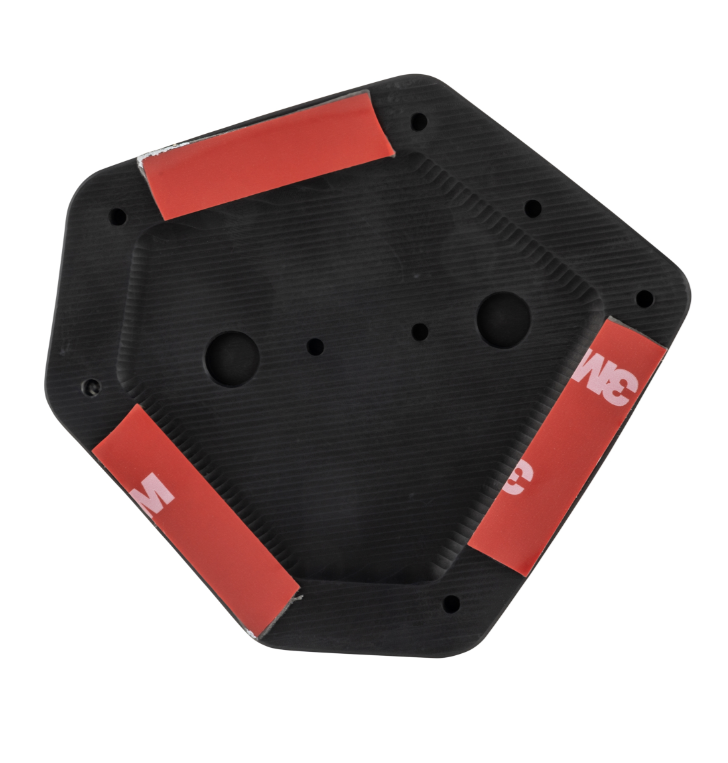 Afdekking voor vario-deksel ZELIONI voor Vespa GTS/GTS Super/GTV HPE 300cc, mat zwart