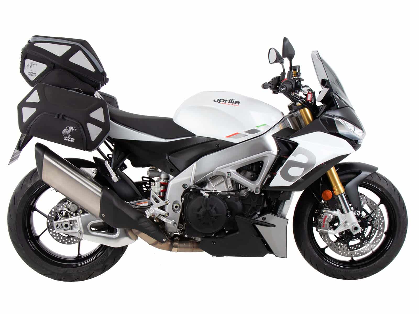 C-Bow zijdrager zwart voor Aprilia Tuono V4 (21-24) Hepco & Becker