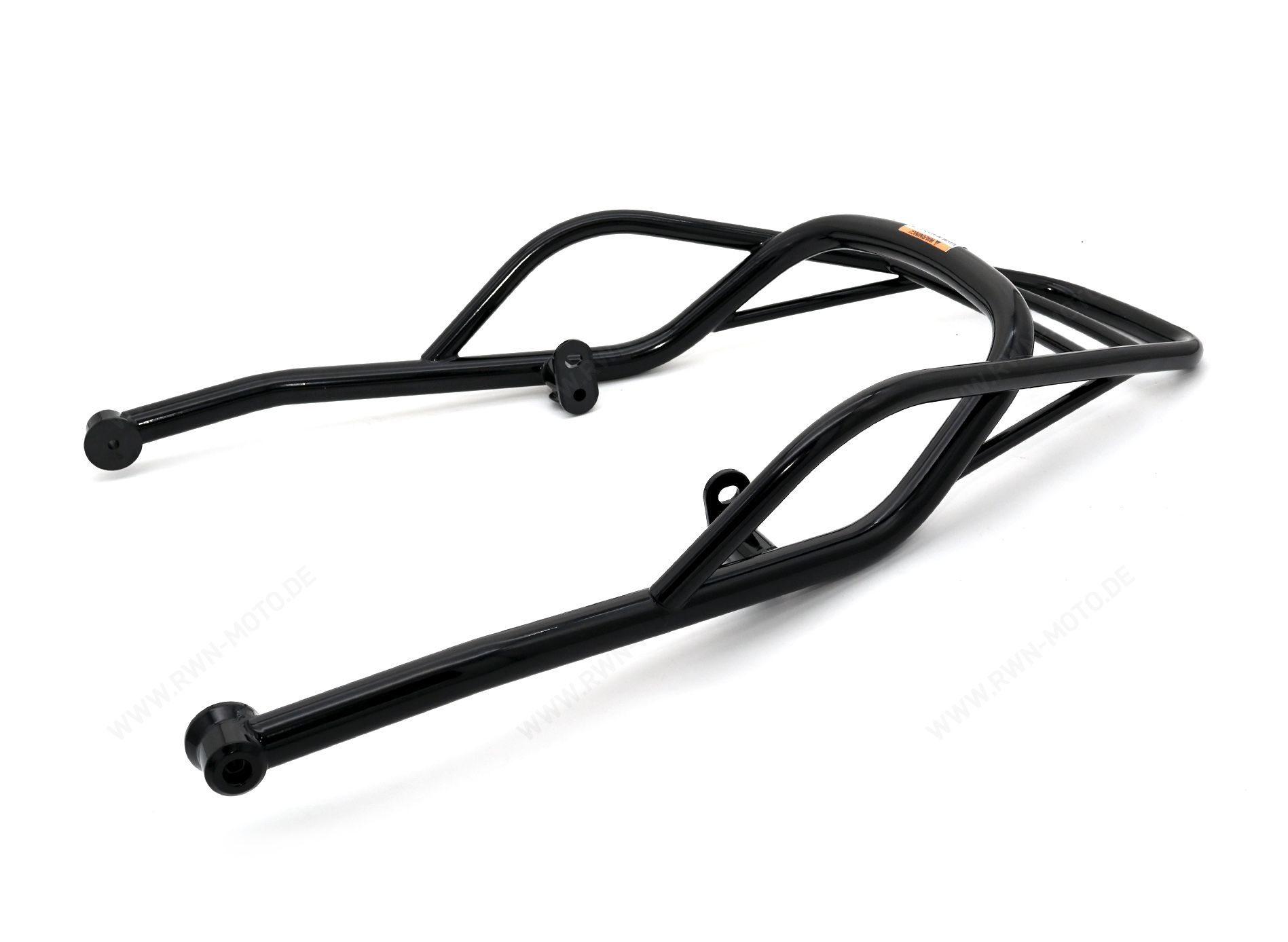 Bagagerek, achter, zwart, stijf voor Moto Guzzi V7 850 2021-