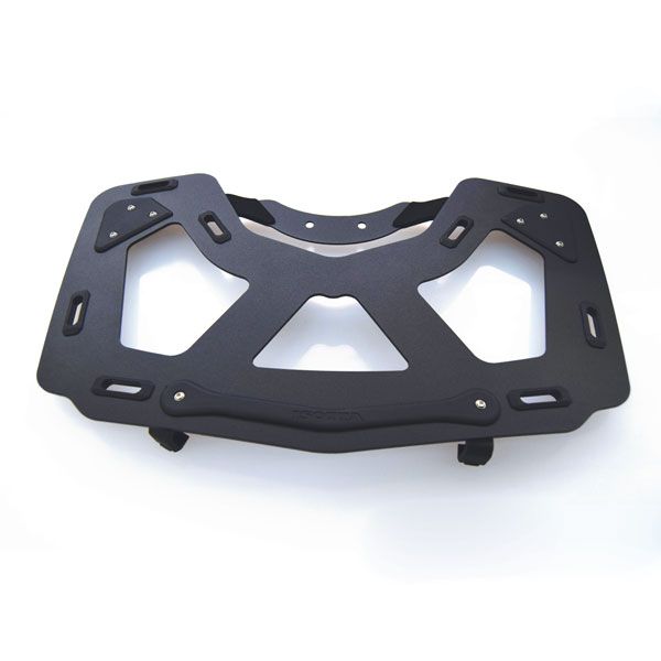 Bagagerek voor topkoffer BMW K 1600 GT /R 1250 RT /R 1200 RT, aluminium, zwart