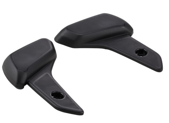 Voetsteunen zwart links/rechts voor Vespa Primavera/Sprint 50-150cc, plastic